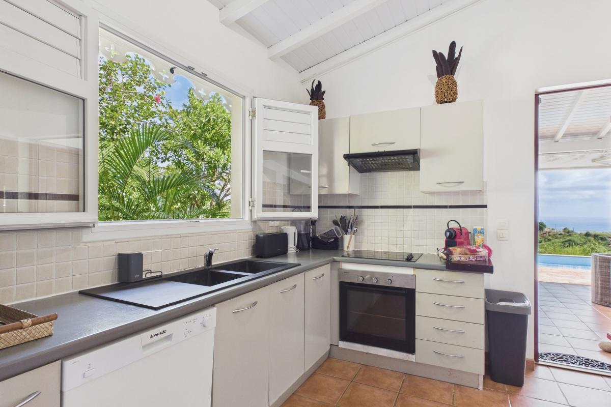 Location villa 6 personnes martinique cuisine électromenager